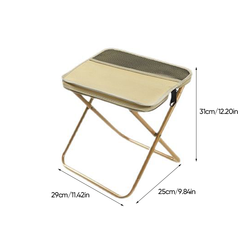 Foldable Backpack Stool – Lightweight Portable Seat for Hiking & Camping