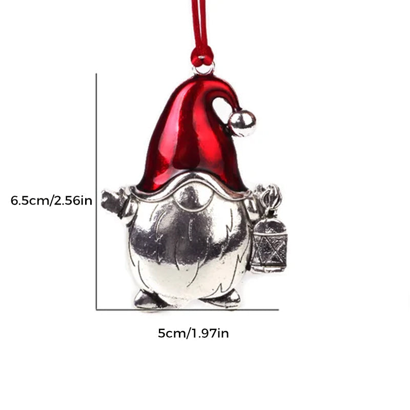 Solid Tin Christmas Ornaments – Vintage Metal Tree Decorations