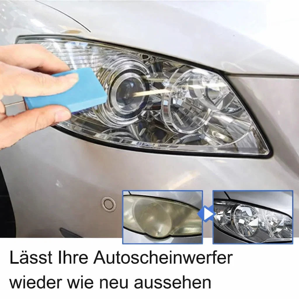 Headlight Restoration Spray – Clears Yellowed Headlights, UV Protection & Fast Apply