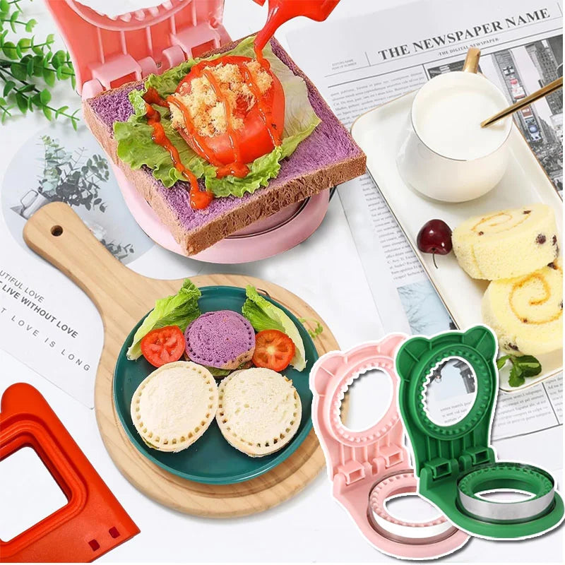 Sandwich Maker with Sealing – Non-Stick & Easy to Clean