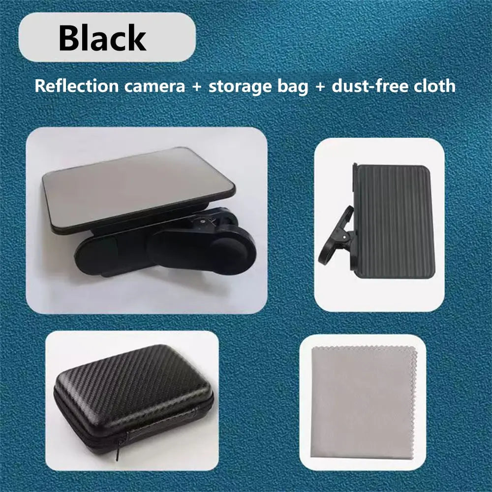 Camera Mirror Reflector Clip – Creative Photography, Kaleidoscope Effect & Universal