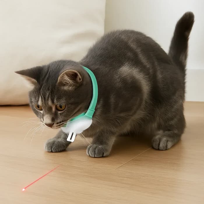 Laser Play Cat Collar – Automatic & Active Without Supervision