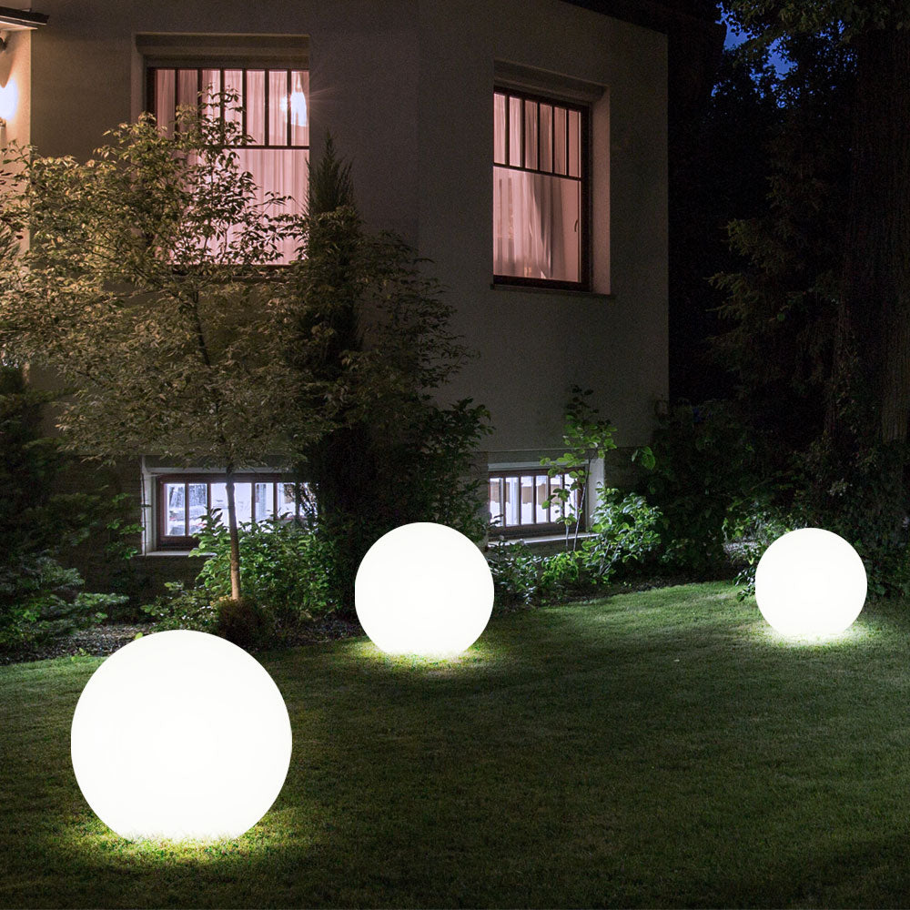 Garden Globe Light – LumiGlobe Weatherproof Solar LED & Outdoor