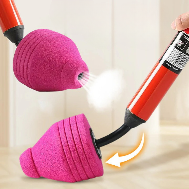 High-Pressure Drain Cleaner – No Chemicals, Clears Blockages & 3 Adapter Sizes