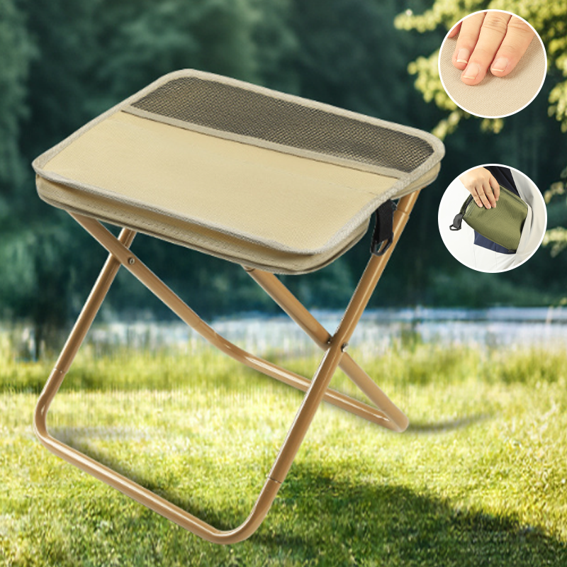 Foldable Backpack Stool – Lightweight Portable Seat for Hiking & Camping