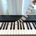 Removable Piano Keyboard Note Labels – Color-Coded Learning Stickers