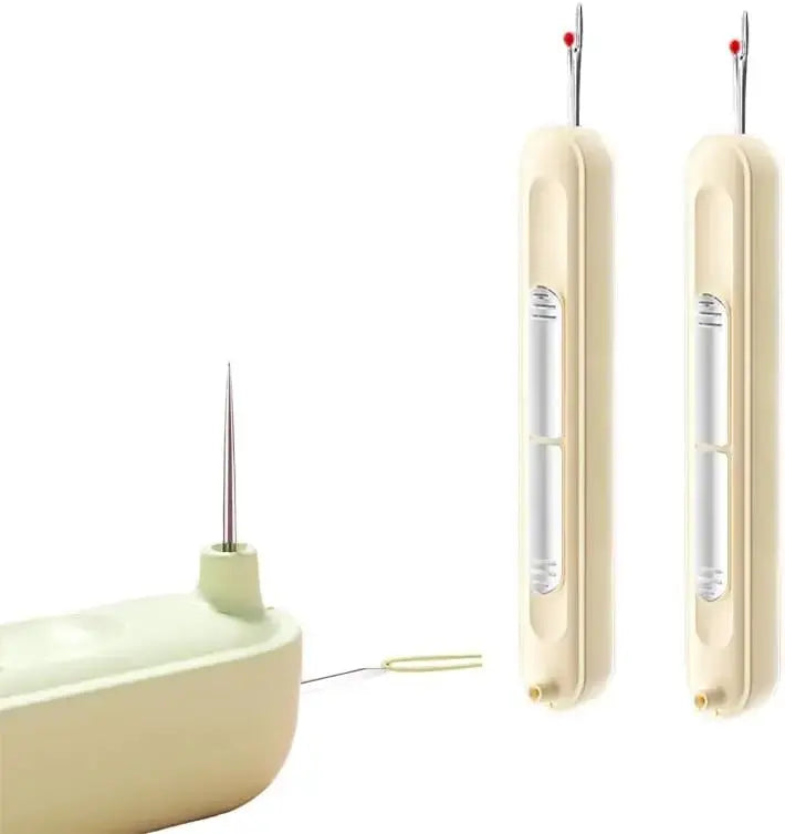 Needle Threader & Seam Ripper 2-in-1 – Compact Sewing Tool & Free Bonus Pack
