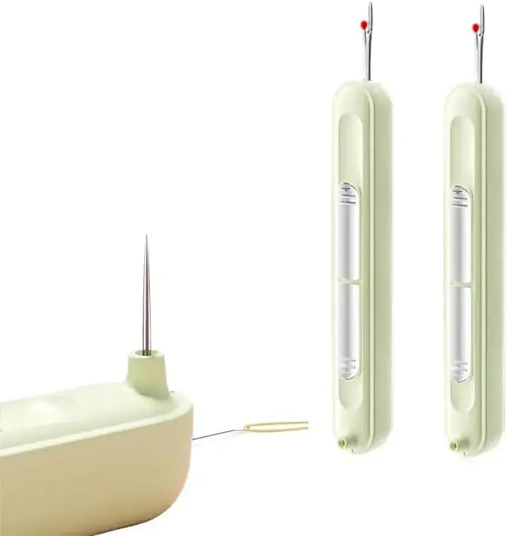 Needle Threader & Seam Ripper 2-in-1 – Compact Sewing Tool & Free Bonus Pack