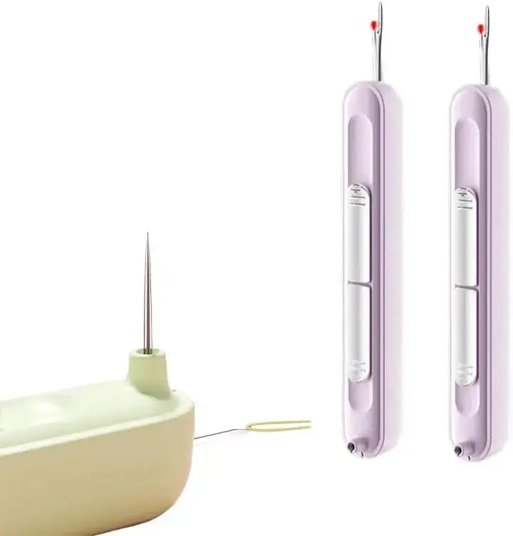 Needle Threader & Seam Ripper 2-in-1 – Compact Sewing Tool & Free Bonus Pack
