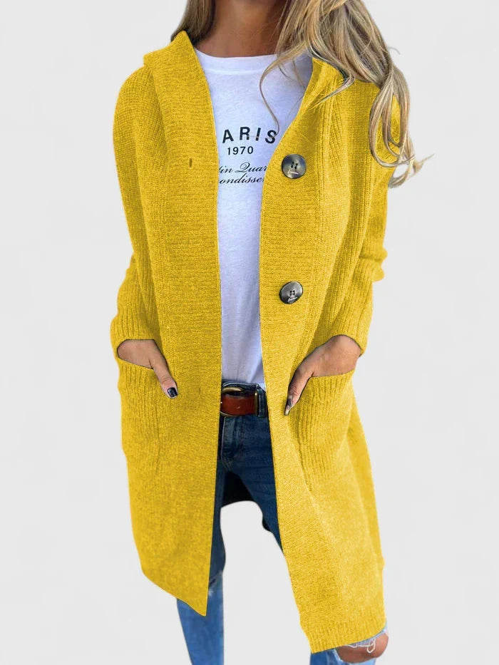 Women's Cardigan – Comfortable Knit, Relaxed Fit