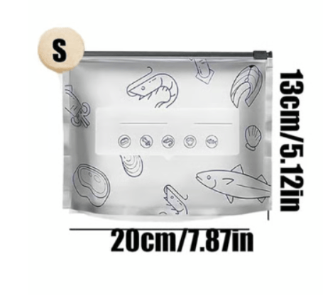 Aluminum Foil Food Storage Bags – Reusable 200×, Airtight & Eco-Friendly