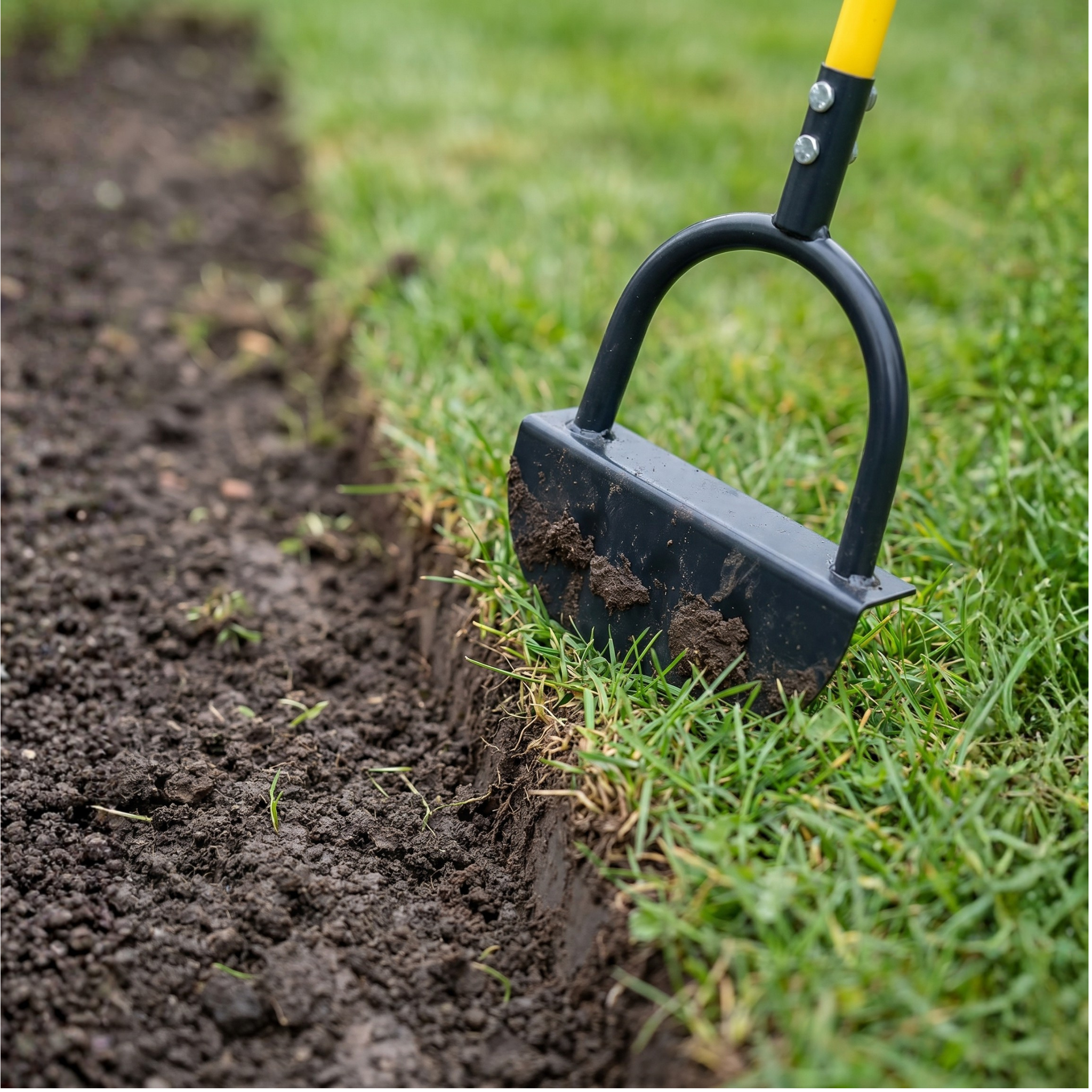 Manual Lawn Edger – Half-Moon EdgeMaster for Clean Garden Edges & Beds