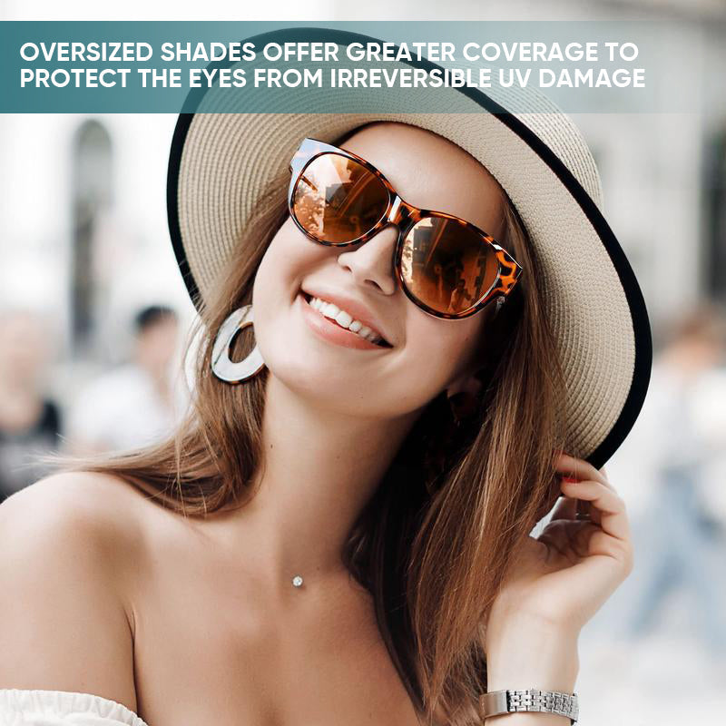 Fit-Over Sunglasses – Polarised UV400 Wear Over Glasses & Wraparound