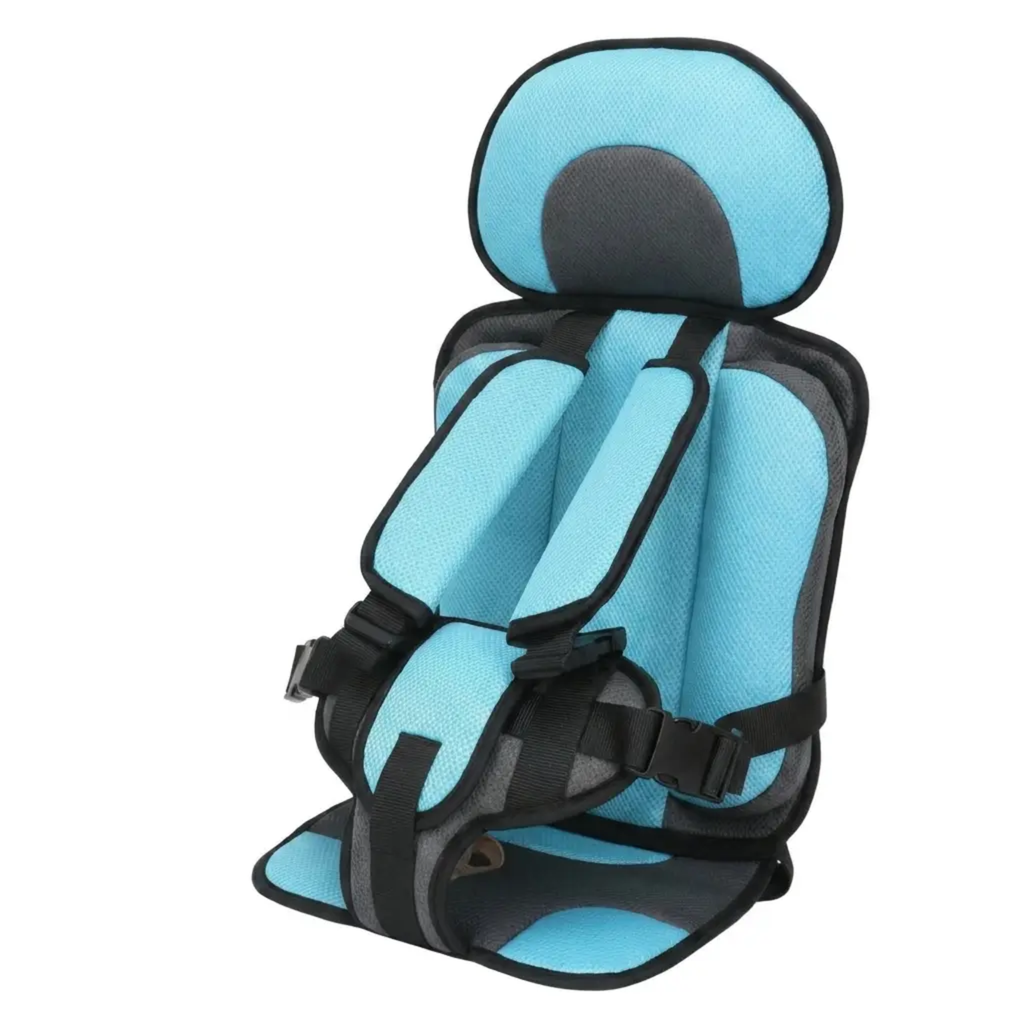Portable Child Car Booster Seat – Foldable Compact & Travel Safety