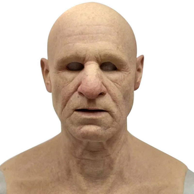 Realistic Full Face Latex Halloween Mask – 33 Character Designs, Full-Head Fit & Reusable