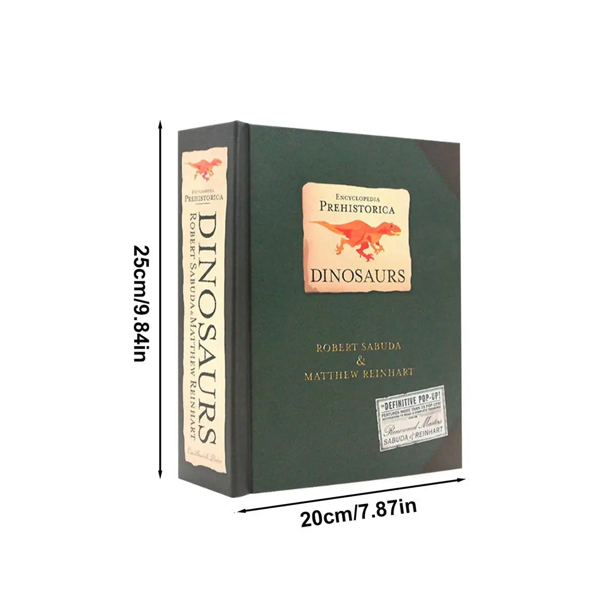 3D Pop-Up Dinosaur Book - Fascinating Interactive Journey to Prehistoric Times
