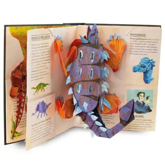 3D Pop-Up Dinosaur Book - Fascinating Interactive Journey to Prehistoric Times