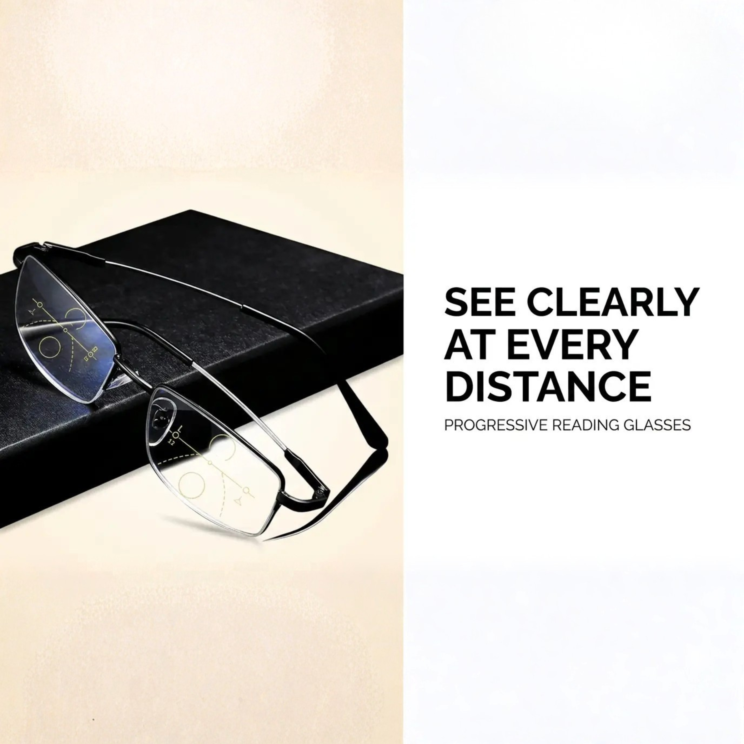 Progressive Glasses – German-Tech Clear Vision & Anti-Fatigue Lenses