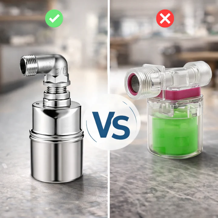 Automatic Float Valve – Stainless Steel, No Electricity & Self-Regulating