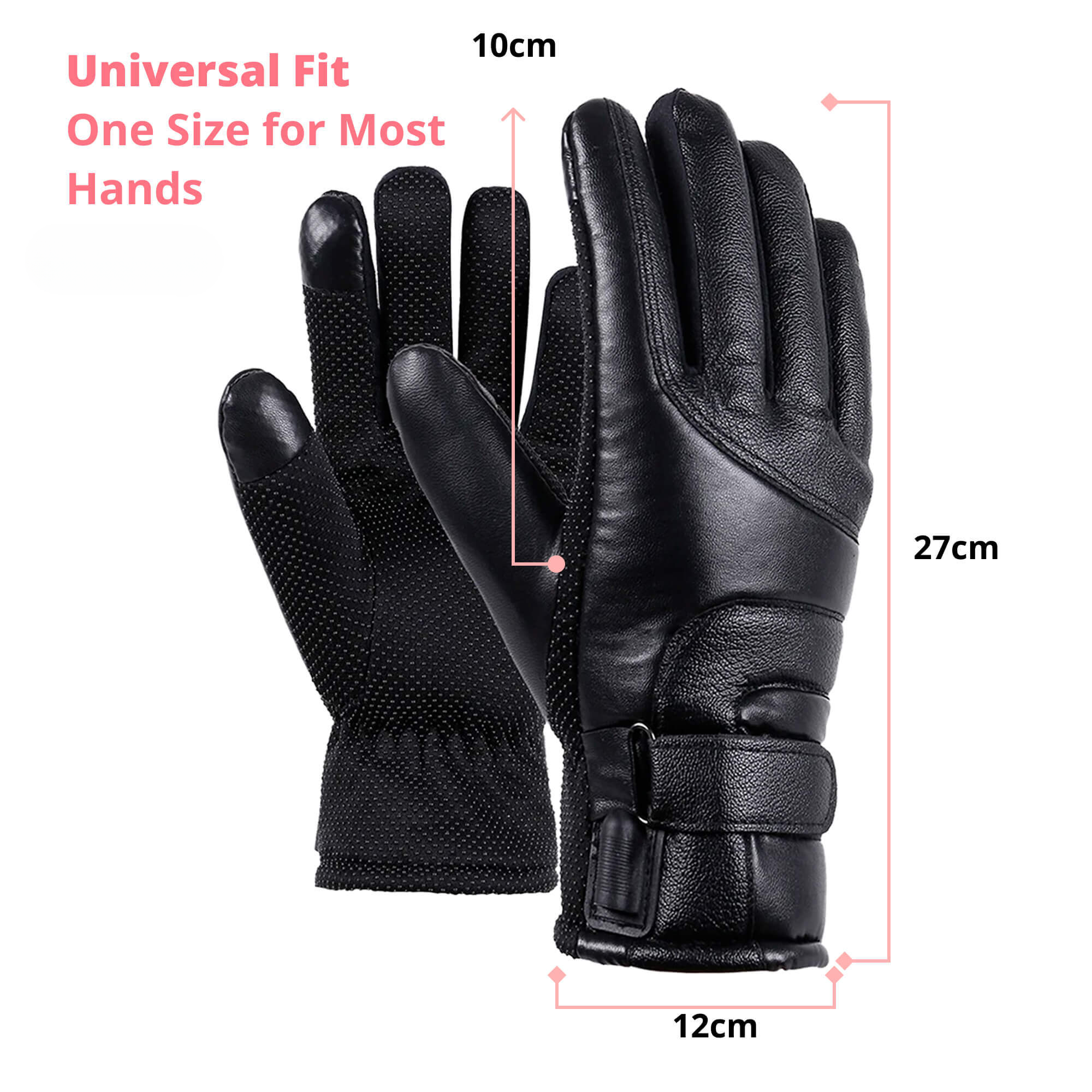 Heated Gloves for Women – USB Rechargeable Waterproof Thermal Winter Gloves