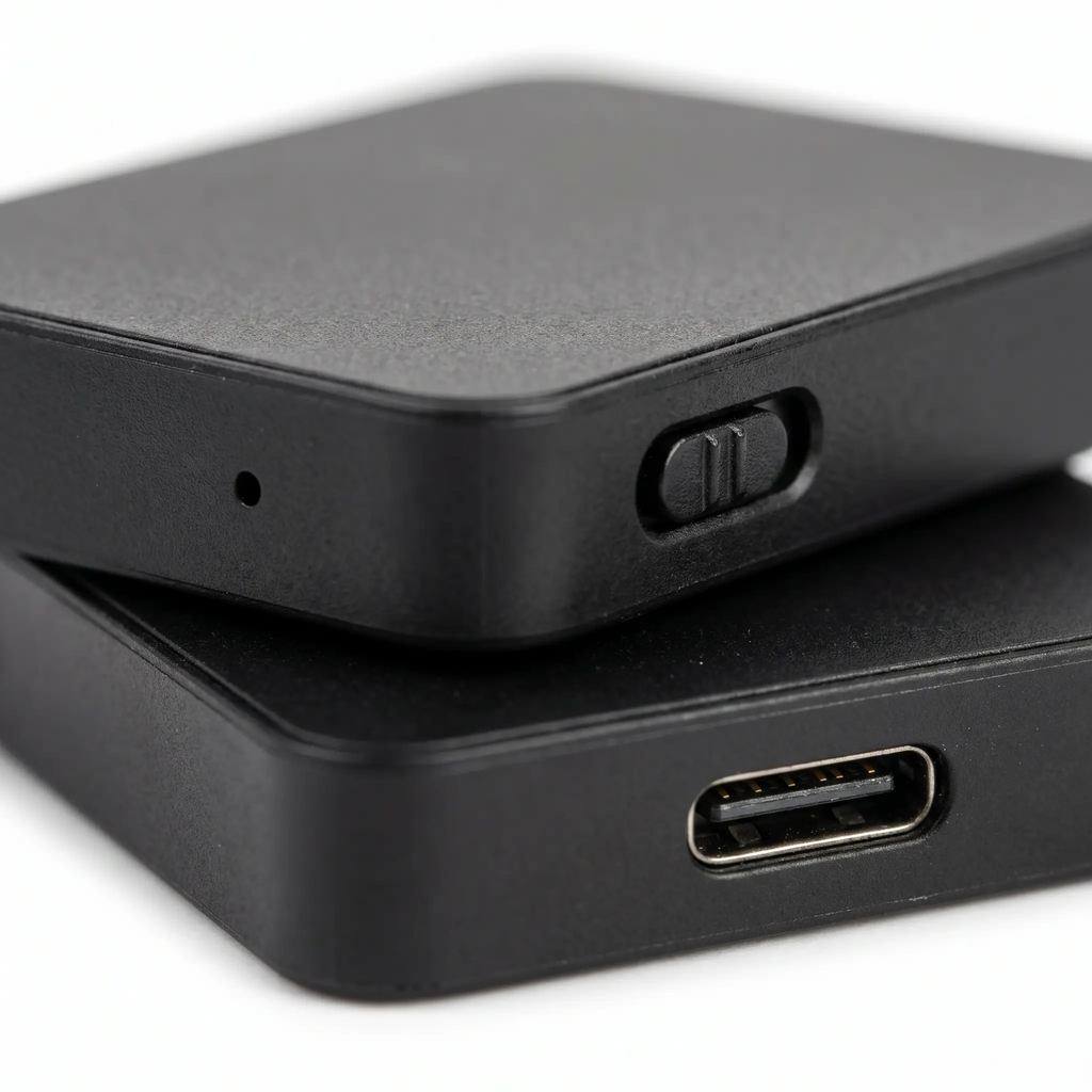 Miniature Voice Recorder – Discreet USB Audio Capture with Voice Activation