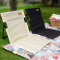 Foldable Floor Chair with Back Support – for Camping & Picnic