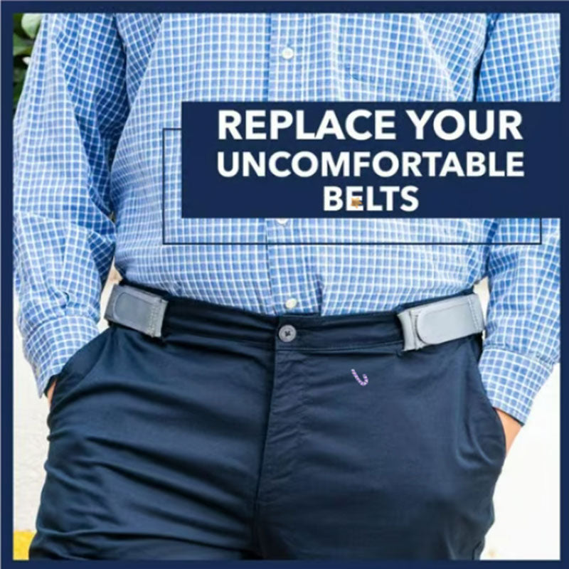 Buckleless Elastic Belt – Portable No-Buckle Adjustable Stretch & Unisex