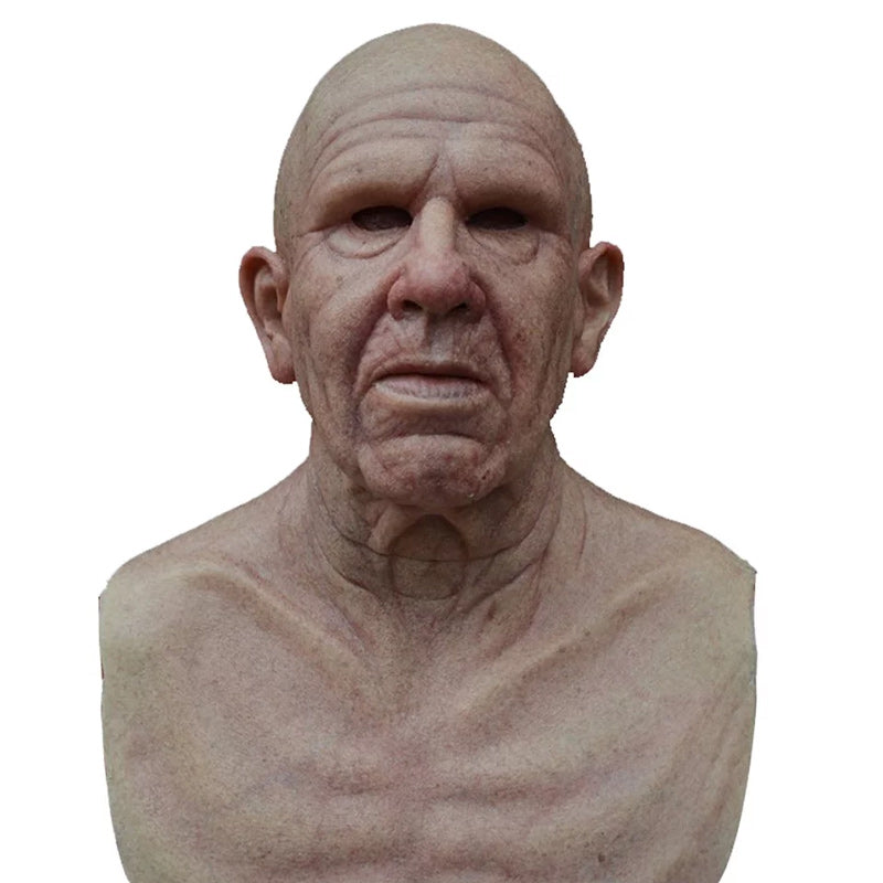 Realistic Full Face Latex Halloween Mask – 33 Character Designs, Full-Head Fit & Reusable