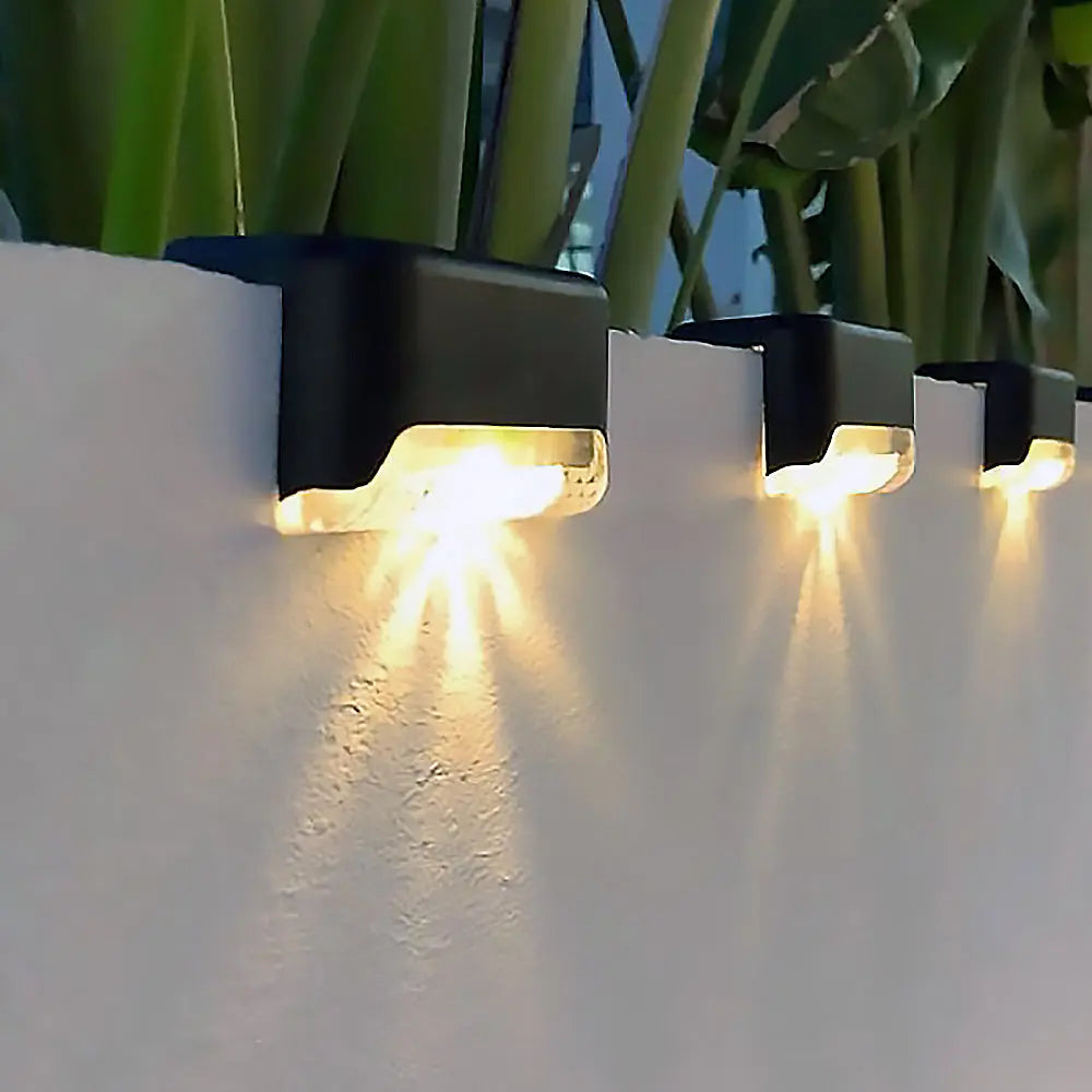 Solar Patio Lights 4-Pack – Weatherproof, Auto On/Off & Garden Outdoor Lighting
