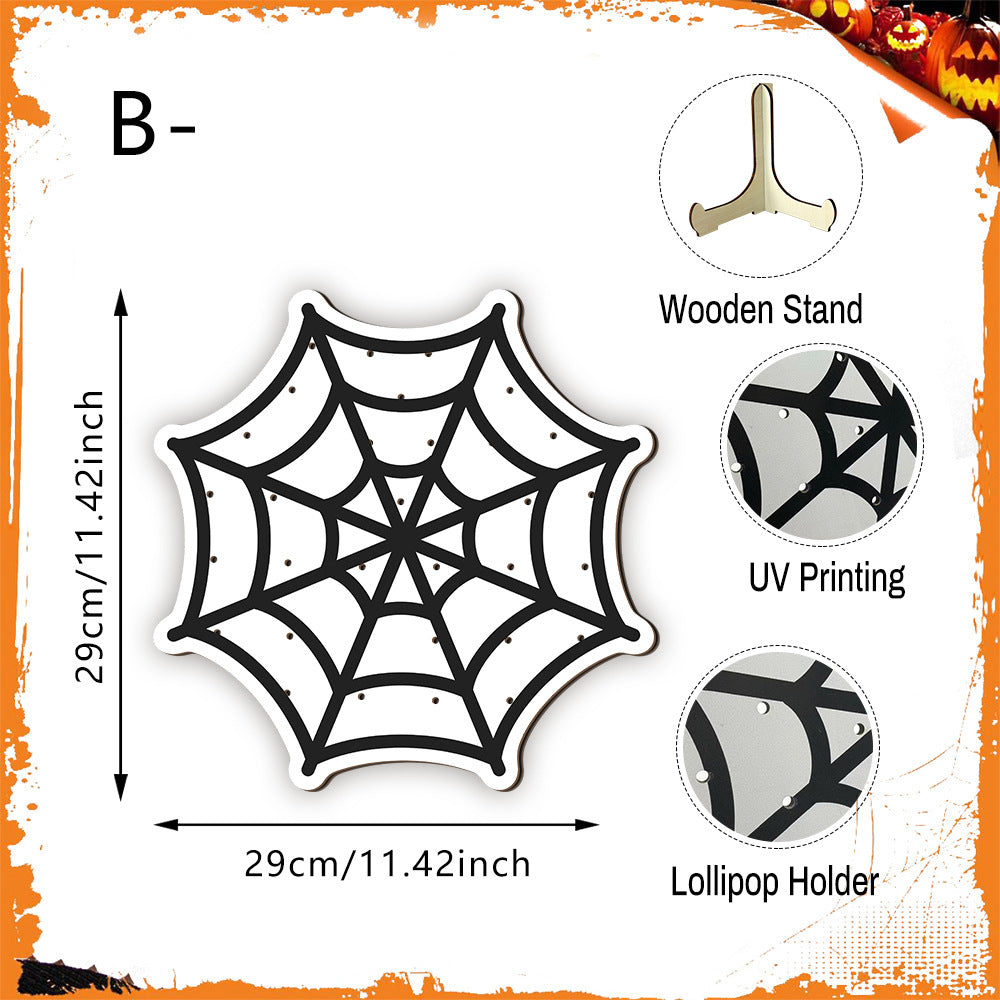 4-Piece Halloween Lollipop Display Stand Set