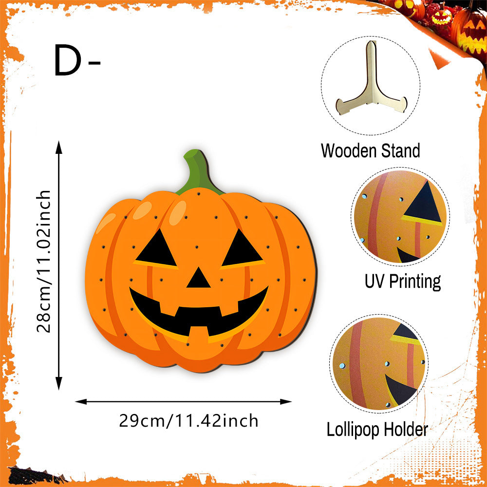 4-Piece Halloween Lollipop Display Stand Set