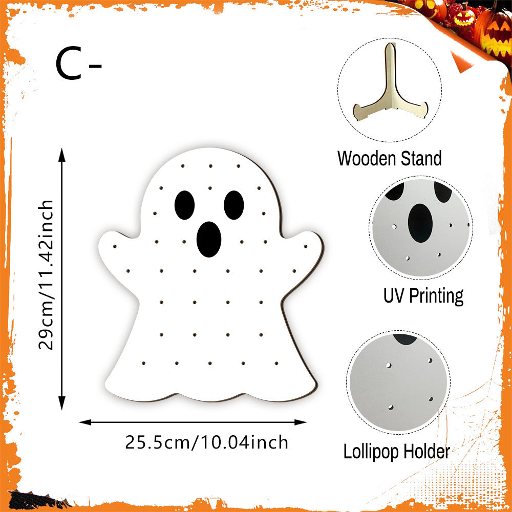 4-Piece Halloween Lollipop Display Stand Set