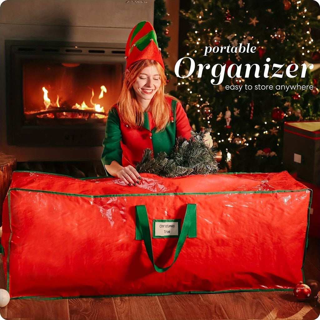 Large Waterproof Christmas Tree Storage Bag – Heavy-Duty Tote