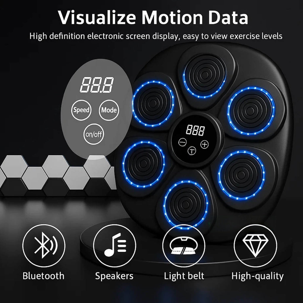 Music Boxing Pad – Targeting Training Interactive Fitness & LED