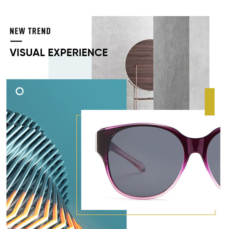 Fit-Over Sunglasses – Polarised UV400 Wear Over Glasses & Wraparound