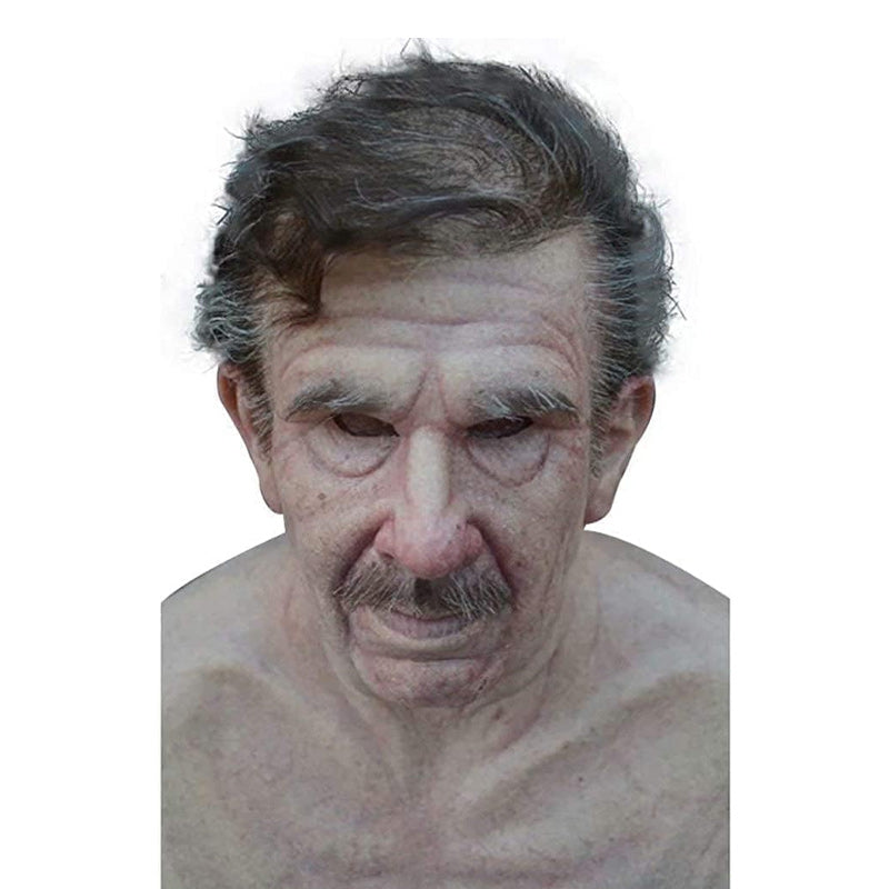 Realistic Full Face Latex Halloween Mask – 33 Character Designs, Full-Head Fit & Reusable