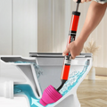High-Pressure Drain Cleaner – No Chemicals, Clears Blockages & 3 Adapter Sizes