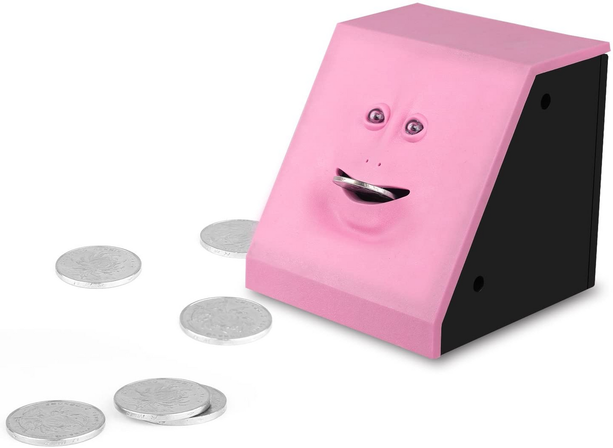 Interactive Piggy Bank – Motion Sensor Activation & Fun Savings Toy