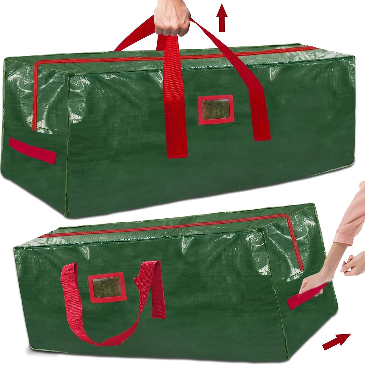 Large Waterproof Christmas Tree Storage Bag – Heavy-Duty Tote