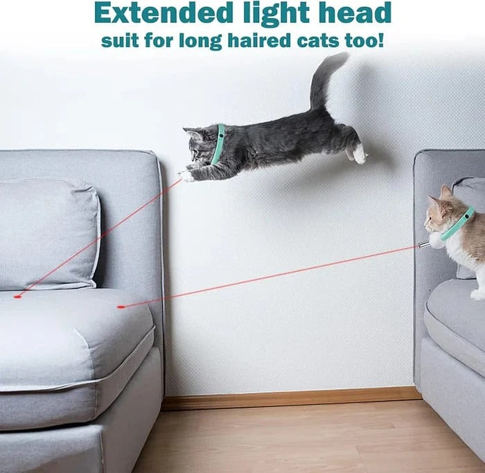 Laser Play Cat Collar – Automatic & Active Without Supervision
