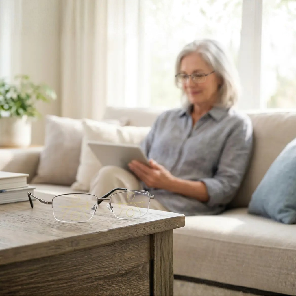 Progressive Glasses – German-Tech Clear Vision & Anti-Fatigue Lenses