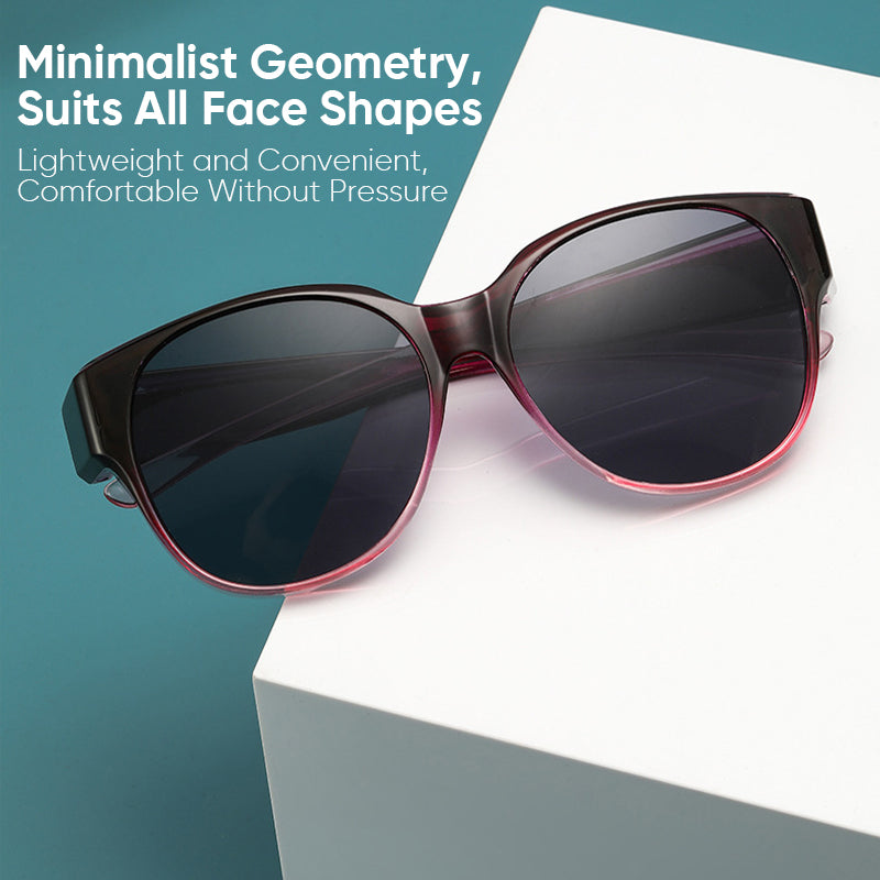 Fit-Over Sunglasses – Polarised UV400 Wear Over Glasses & Wraparound