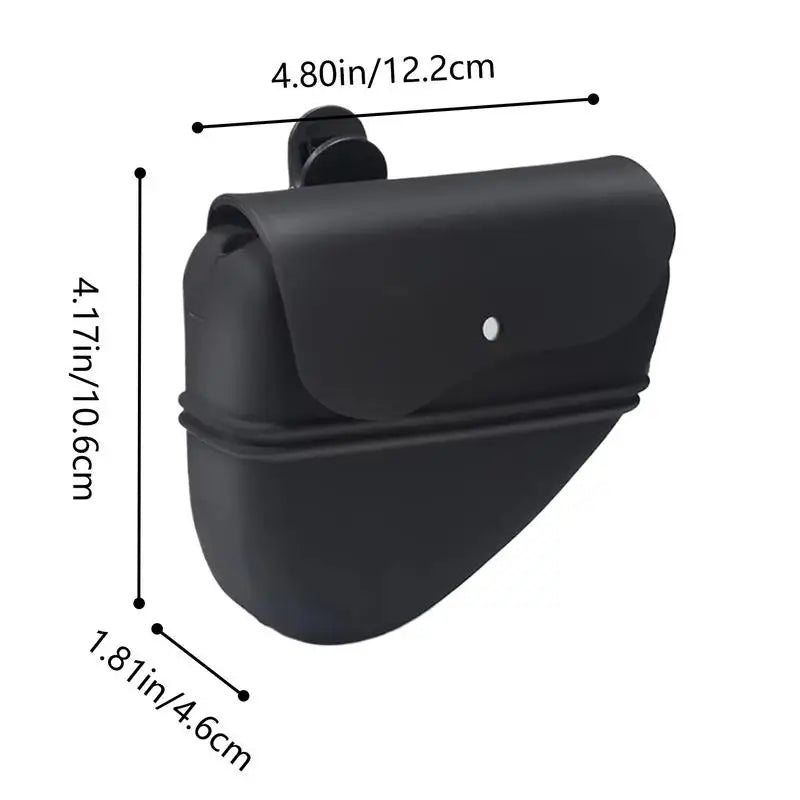 Silicone Dog Treat Pouch Training Bag with Waist Clip