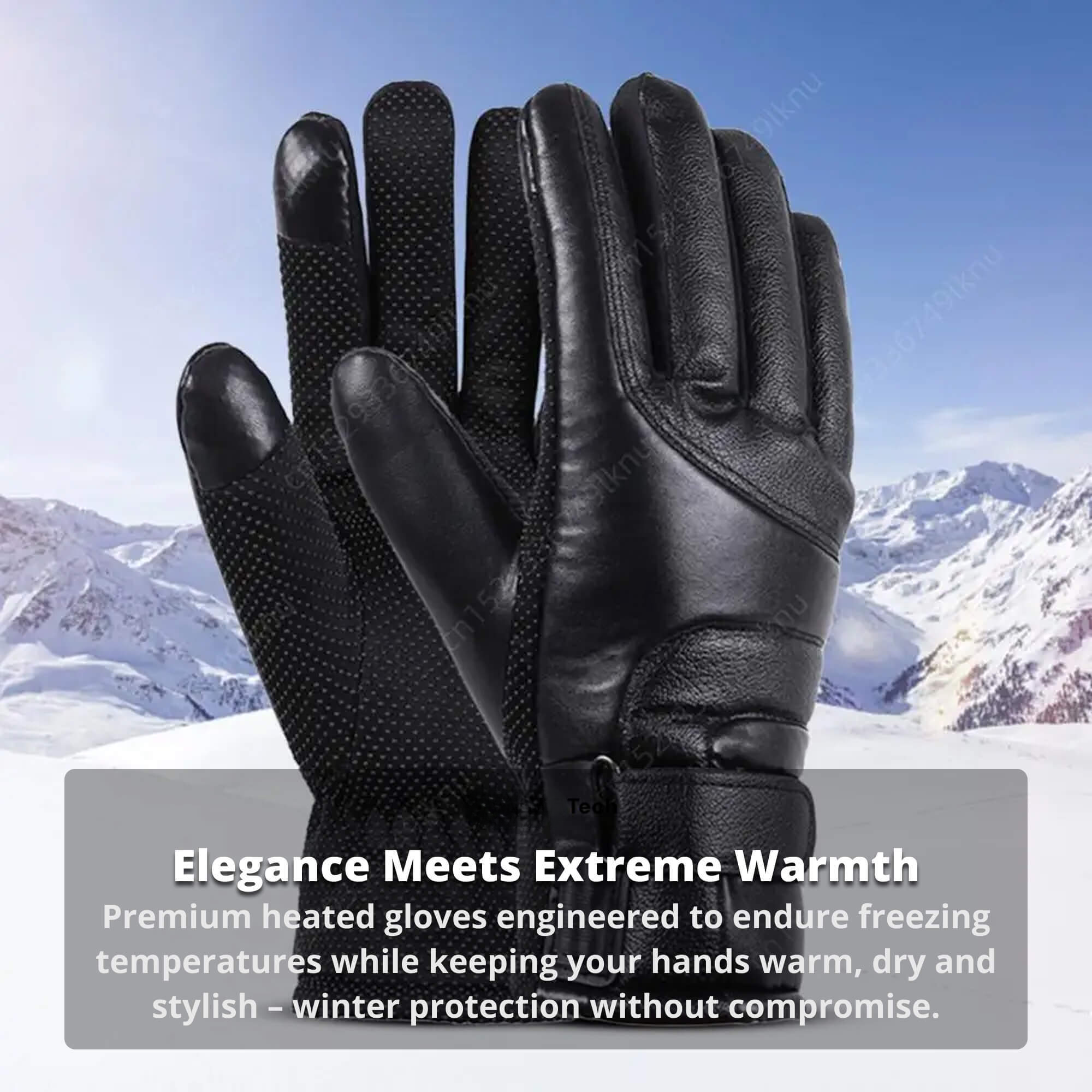 Heated Gloves for Women – USB Rechargeable Waterproof Thermal Winter Gloves