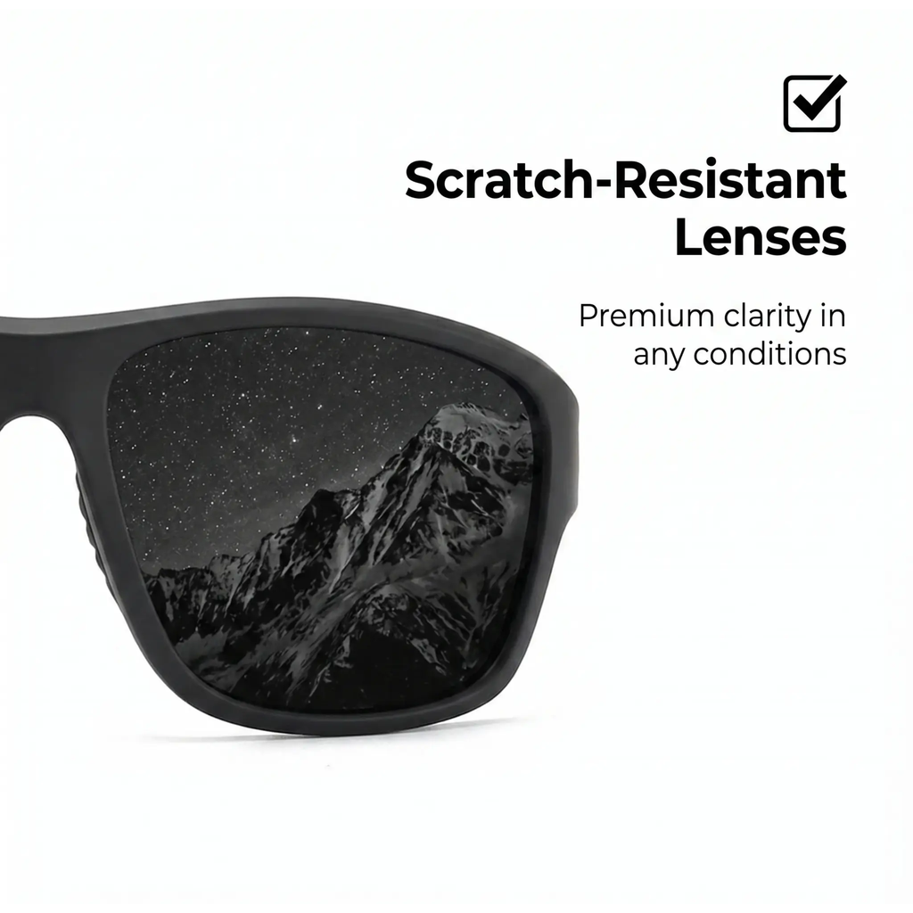 Polarised Sports Sunglasses – PRO UV400 Scratch-Resistant & Lightweight