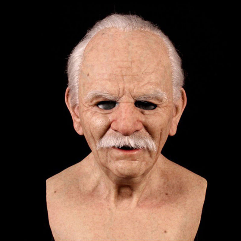 Realistic Full Face Latex Halloween Mask – 33 Character Designs, Full-Head Fit & Reusable