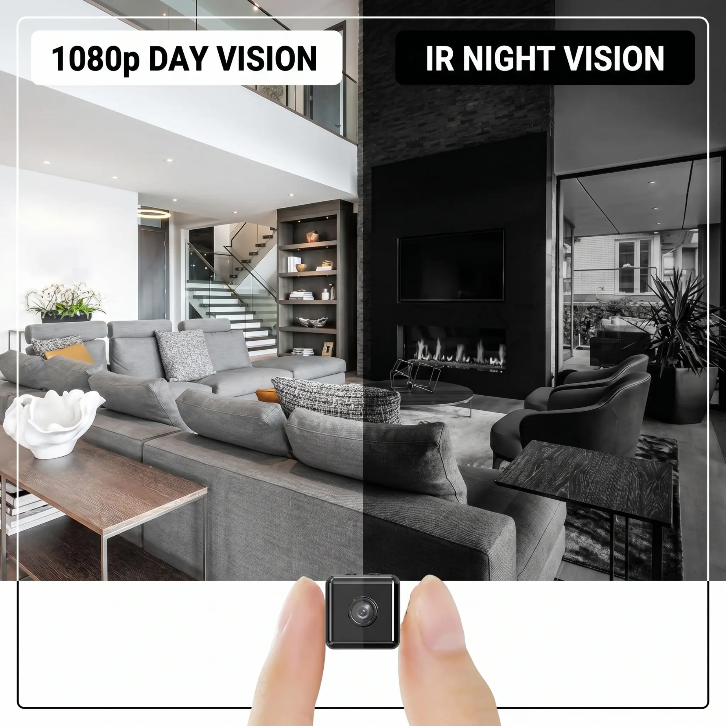 Wireless WiFi Security Camera – 1080P Weather-Resistant Indoor & Outdoor