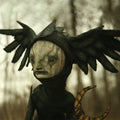 Creepy Witch Sculptures - Dark Art Halloween Decoration