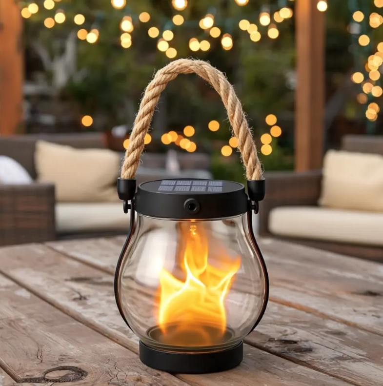 Solar Flame Garden Light – Magical Fire Seed Mood & Outdoor Décor