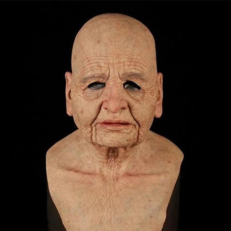 Realistic Full Face Latex Halloween Mask – 33 Character Designs, Full-Head Fit & Reusable